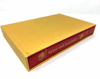 Sense and Sensibility~Jane Austen~1985~Heritage Press~Boxed Edition~Fine Condition~Free Shipping