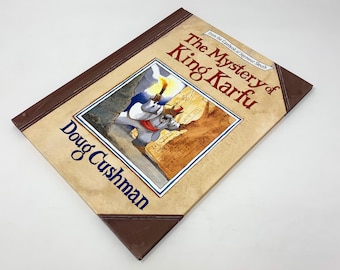 The Mystery of King Karfu~Doug Cushman~1996~First Stated Edition~Signed and Illustrated by Author~Collectible~Fine Condition~Free Shipping