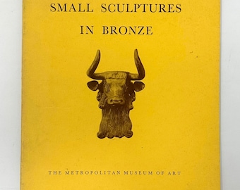 Small Sculptures in Bronze~1950~The Metropolitan Museum of Art~First Edition~A Picture Book~Vintage Catalog~Very Good~Free Shipping