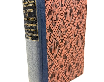 The Count of Monte Cristo~Alexander Dumas~1941~The Heritage Press~Good Condition~Illustrated~Lynd Ward~Vintage Edition~Free Shipping