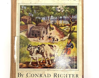 The Fields~Conrad Richter~1946~Stated First Edition~Knopf~Rare~Vintage~Free Shipping