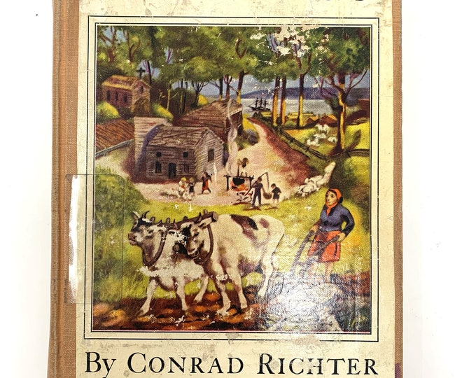 The Fields~Conrad Richter~1946~Stated First Edition~Knopf~Rare~Vintage~Free Shipping