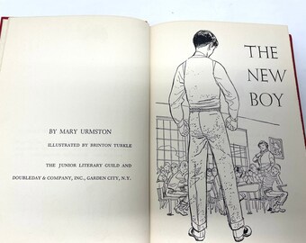 The New Boy~Mary Urmston~1950~Classic Childrens Book~Very Good Condition~Free Shipping
