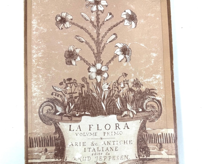 La Flora~Volume 1~Wilhelm Hansen~1949~Knud Jeppesen~Music~Rare~Good Condition~Free Shipping