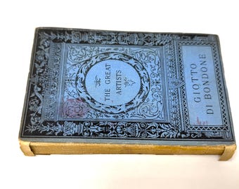 Giotto~Harry Quilter~1881~Giotto Di Bondone~The Great Artists~First Edition~145 Years Old~Illustrated~Rare Book~Good Condition~Free Shipping