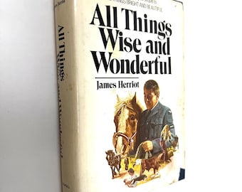 All Things Wise and Wonderful~James Herriot~1977~Good Condition~Free Shipping