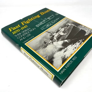 Fast Fighting Boats~Harald Fock~1978~First Edition~Naval Institute Press~Very Good Condition~Rare~Free Shipping