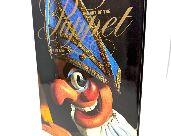 The Art of the Puppet~Bil Baird~1973~First Edition~First Printing~Ridge Press~Very Good Condition~Free Shipping