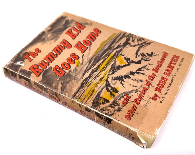 The Rummy Kid Goes Home~Ross Santee~1965~First Edition~Illustrations~Very Good Condition~Rare~Free Shipping