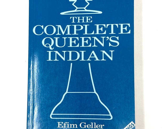 The Complete Queen’s Indian~1992~Stated First Edition~First Printing~Paperback~Very Good Condition~Free Shipping
