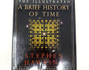 The Illustrated A Brief History of Time~Stephen Hawking~1996~Updated & Expanded~First Edition~First Printing~Very Good Condition~Free Ship