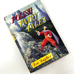 Polish Fairy Tales~1959~Zoe Zajdler~Illustrations~Hazel Cook~First Edition~Very Rare~Very Good Condition~Free Shipping