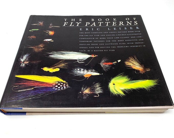 The Book of Fly Patterns by Eric Leiser~1987~First Edition~Very Good Condition~Free Shipping