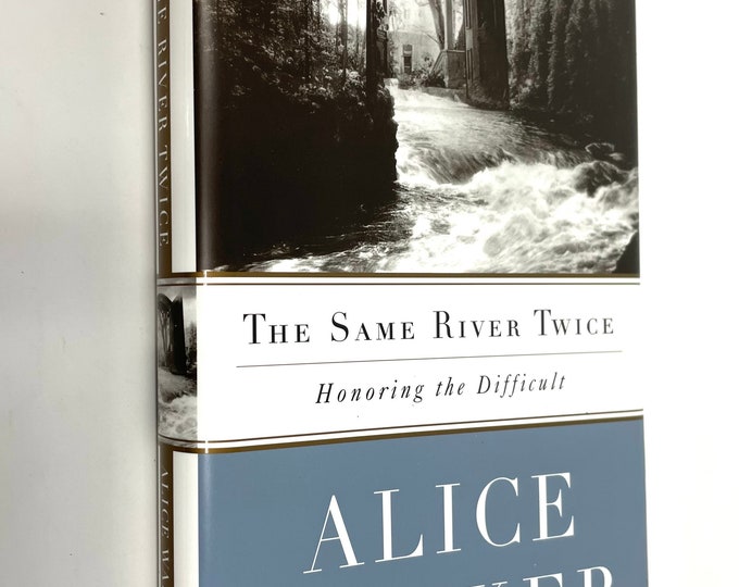 The Same River Twice~Alice Walker~1996~First Edition~First Printing~Fine Condition~Rare Find~Free Shipping