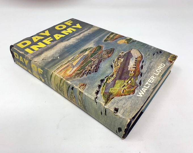 Day of Infamy~Walter Lord~1957~True Stated First Edition~Very Good Condition~Rare~Vintage~Free Shipping