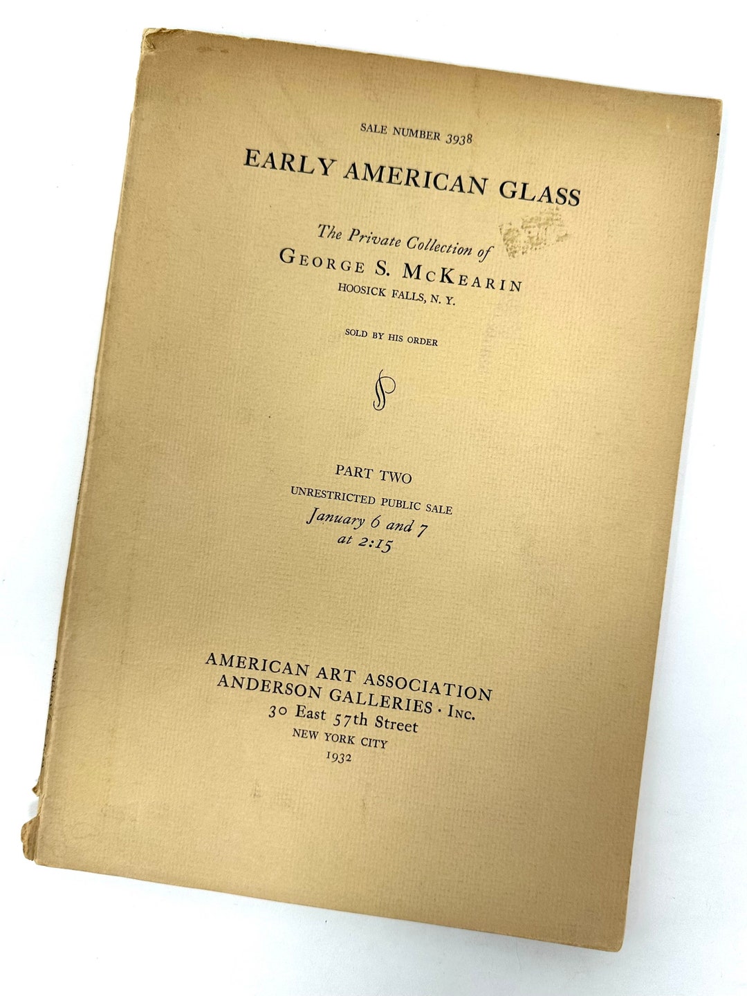 Early American S. Mckearinamerican Art