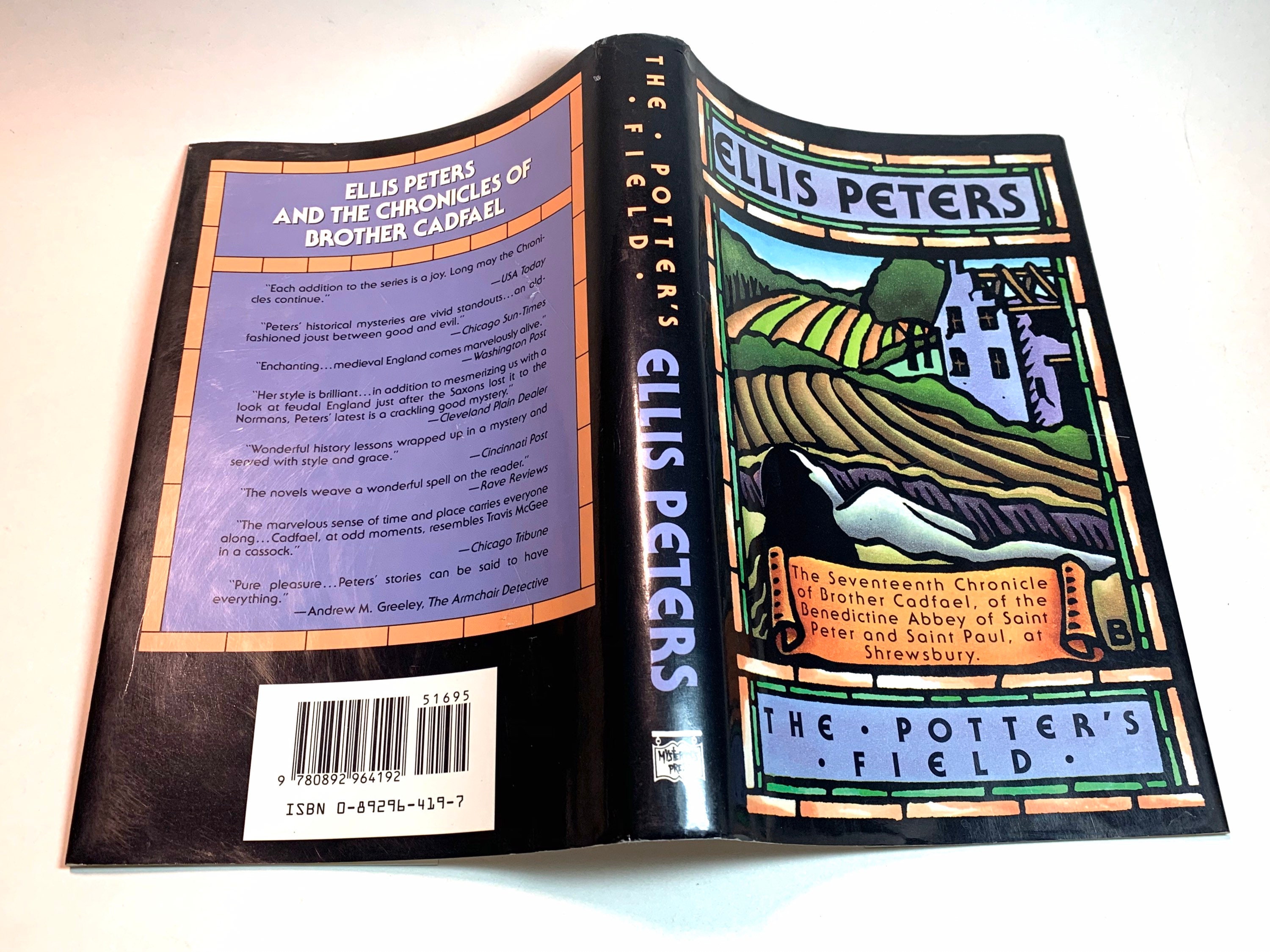 The Potter’s Field by Ellis PetersFirst Edition1975SignedPhoto of