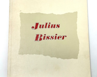 Julius Bissier~1963~First Edition~Institute of Contemporary Art~70th Year Retrospective~Rare~Free Shipping