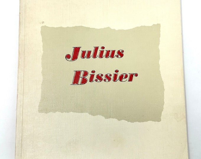 Julius Bissier~1963~First Edition~Institute of Contemporary Art~70th Year Retrospective~Rare~Free Shipping