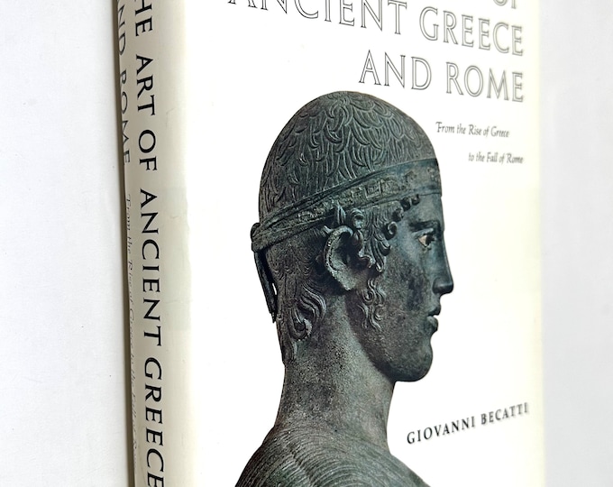 The Art of Ancient Greece and Rome~Giovani Becatti~1967~First Edition~Color Illustrations~Near Fine Condition~Free Shipping