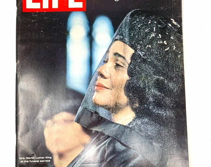 Life Magazine~April 19, 1968~Very Good Condition~Martin Luther King~Rare~Collectible~Free Shipping