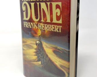 Heretics of Dune~Frank Herbert~1984~First Edition~Second Print~Very Good Condition~Brodart Dust Cover~Unclipped~Free Shipping
