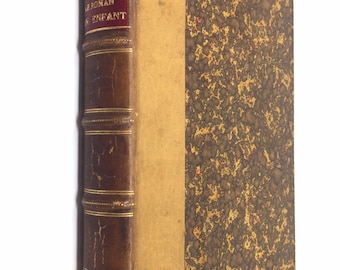 Le Roman D’un Enfant/Pierre Loti/1890/French/Rare Find/Very Good/Free Shipping