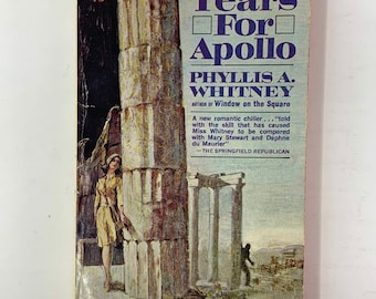 Seven Tears for Apollo~Phyllis A. Whitney~1969~Vintage~Rare~Very Good Condition~Free Shipping