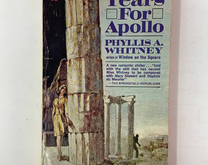 Seven Tears for Apollo~Phyllis A. Whitney~1969~Vintage~Rare~Very Good Condition~Free Shipping