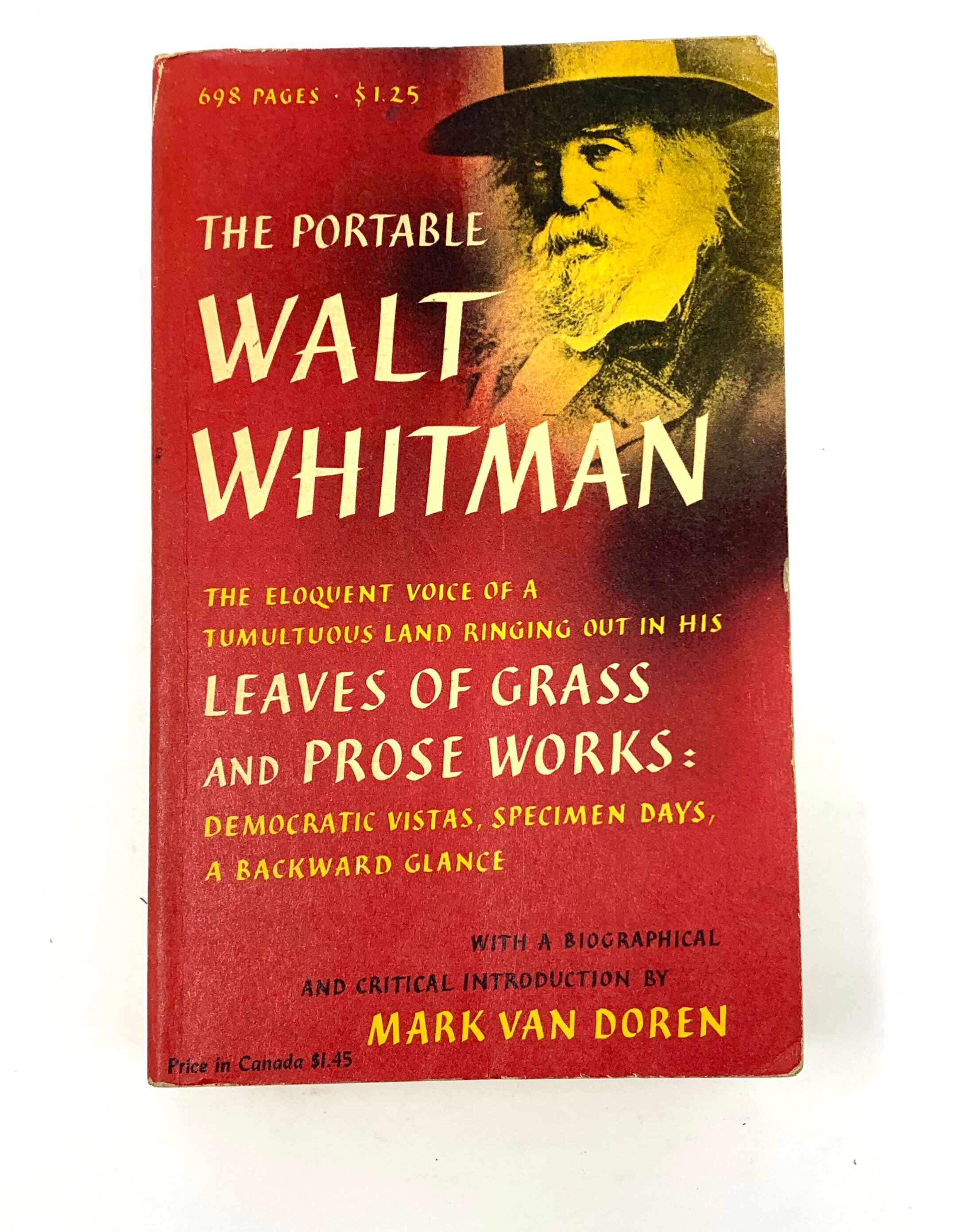 The Portable Walt Whitman by Walt Whitman The Portable Walt Whitman by Walt Whitman