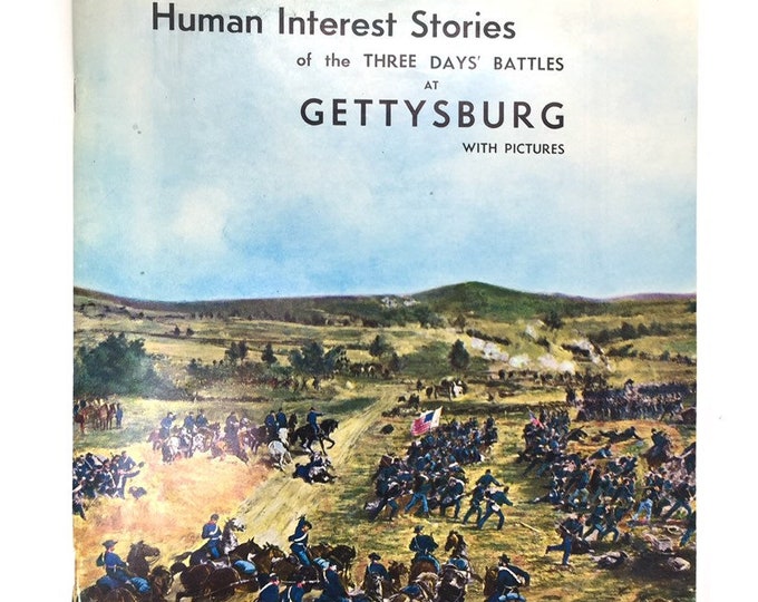 Human Interest Stories~Gettysburg~Grimm~1983~Illustrated~Very Good Condition~The Battle