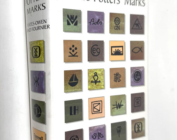 British Studio Potters’ Marks~1999~Eric Yates-Owen~Robert Fournier~First Edition~Near Fine Condition~Rare Find~Free Shipping