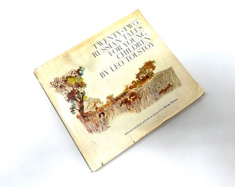 Twenty-two Russian Tales for Young Children~Leo Tolstoy~Miriam Morton~Eros Keith~1969~First Edition~First Printing~Good Condition~Free Ship