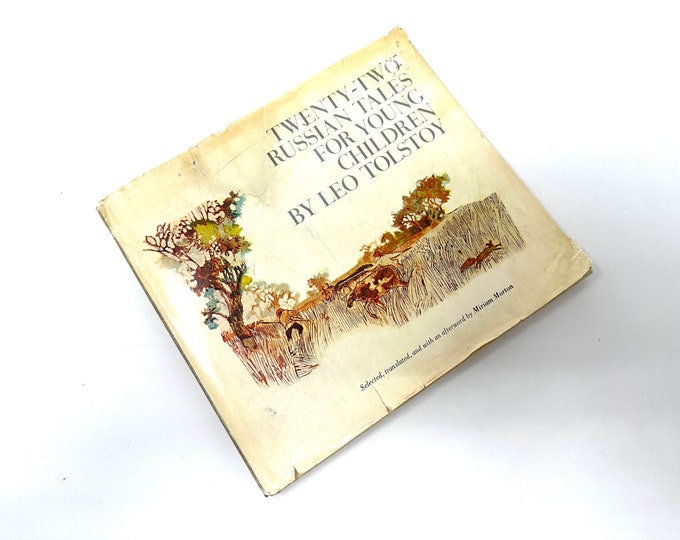 Twenty-two Russian Tales for Young Children~Leo Tolstoy~Miriam Morton~Eros Keith~1969~First Edition~First Printing~Good Condition~Free Ship