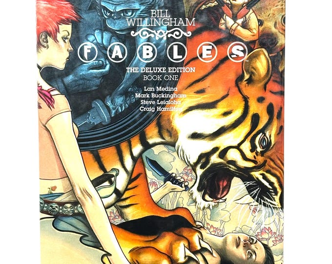 Fables~The Deluxe Edition~Book 1~Bill Willingham~2009~Near Fine Condition~Rare~Free Shipping