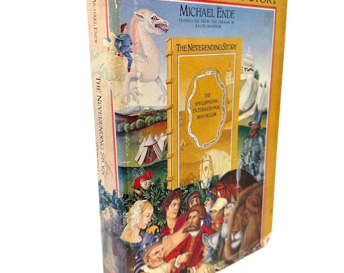 The Neverending Story~Michael Ende~1983~Stated First Edition~Rare~Illustrated~Roswitha Quadflieg~Very Good Condition~Free Shipping