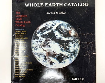 Whole Earth Catalog~Winter 1998~30th Anniversary Celebration~The Complete 1968 Catalog~Extremely Rare and Collectible~Free Insured Shipping