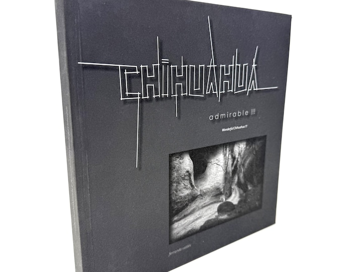 Chihuahua Admirable !!!~Fernando Valdés~2014~Rare Black & White Photography Book~Mexican Landscape~Art Photo~Very Good Condition~Free Ship