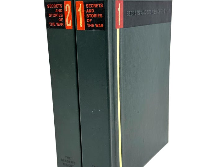 Secrets and Stories of the War~Volumes 1 and 2~1963~Reader’s Digest~Very Good Condition~Free Shipping