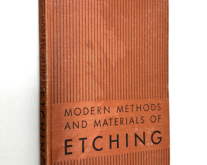 Modern Methods and Materials of Etching~Harry Sternberg~1949~Stated First Edition~Very Good Condition~Rare~Free Shipping