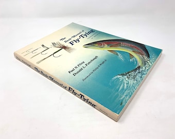 The Basic Manual of Fly-Tying~Paul Fling~1981~Rare~Free Shipping~Fundamentals of Imitation