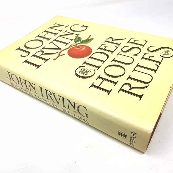 The Cider House Rules~John Irving~1985~First Edition~Second Printing~Very Good Condition~Free Shipping