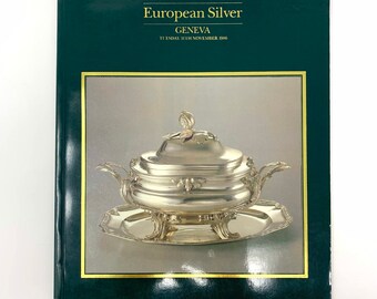 Sotheby’s Catalog~European Silver~Geneva~November 11, 1986~Fine Condition~Rare~Free Shipping