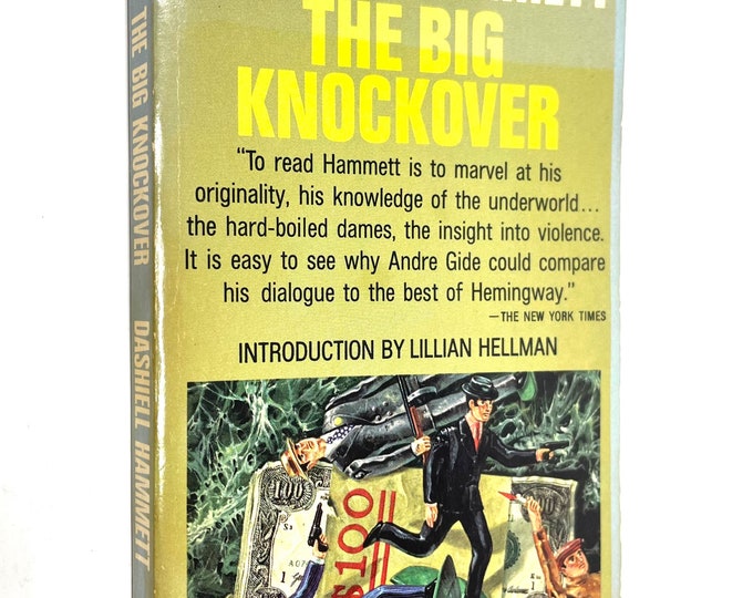 The Big Knockover~Dashiell Hammett~1967~First Dell Printing~Very Good Condition~Paperback~Vintage~Rare~Free Shipping