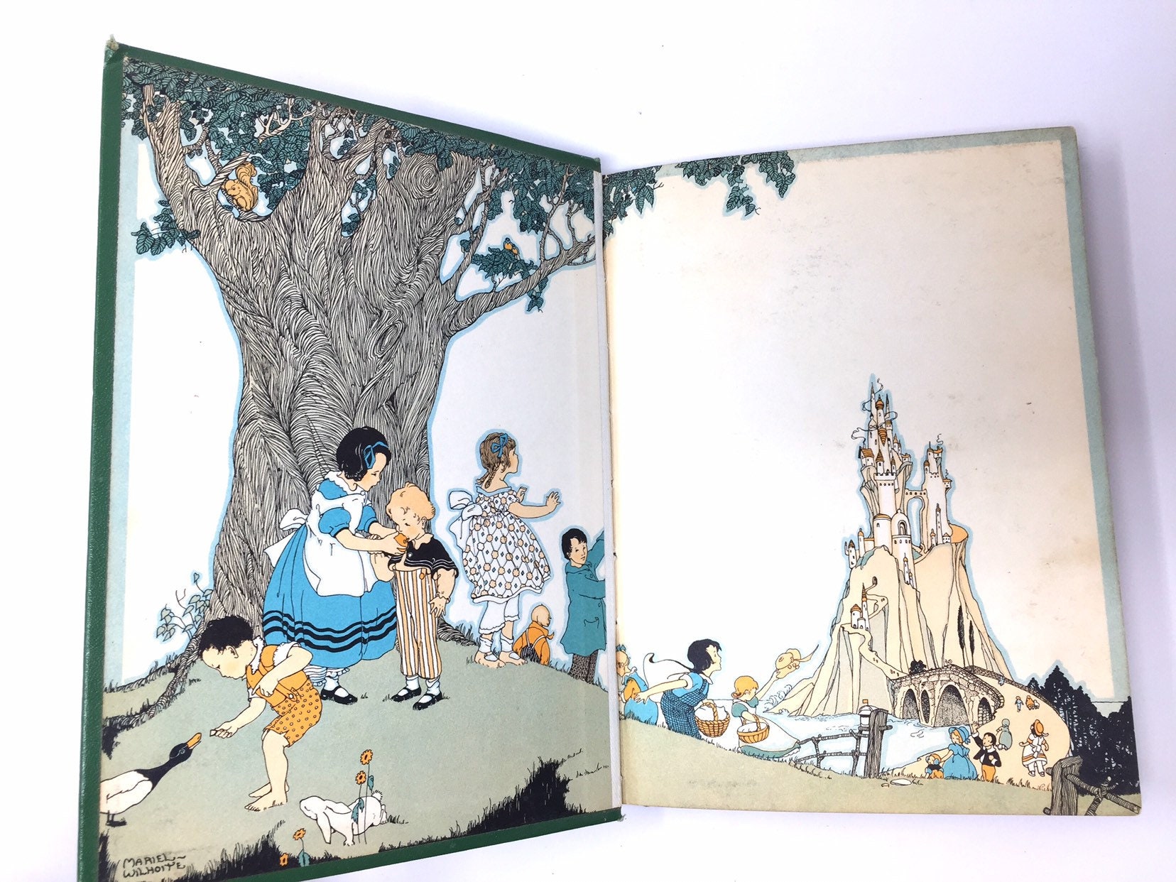 My Book House~Over the Hills~Hardbound/ The children's classics book