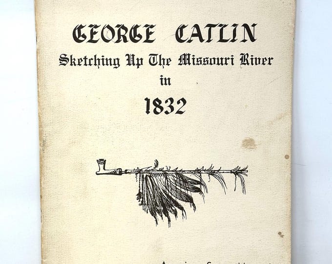 American Scene Magazine~Sketching Up the Missouri River in 1832~George Catlin~1964~Good Condition~Rare~Free Shipping