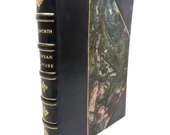 European Sculpture~From Romanesque to Rodin~H. D. Molesworth~1965~Thames and Hudson~Leather Bound~First Edition~Very Good Condition