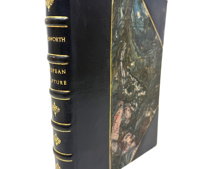 European Sculpture~From Romanesque to Rodin~H. D. Molesworth~1965~Thames and Hudson~Leather Bound~First Edition~Very Good Condition