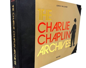 The Charlie Chaplin Archives~2015~First Edition~First Printing~Taschen XXL~Numbered 9842~Film Strip from City Lights~Collectible ~Free Ship