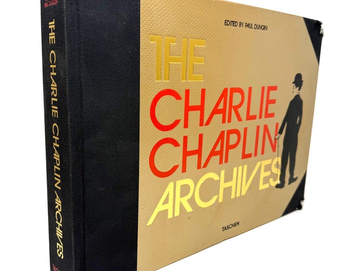 The Charlie Chaplin Archives~2015~First Edition~First Printing~Taschen XXL~Numbered 9842~Film Strip from City Lights~Collectible ~Free Ship